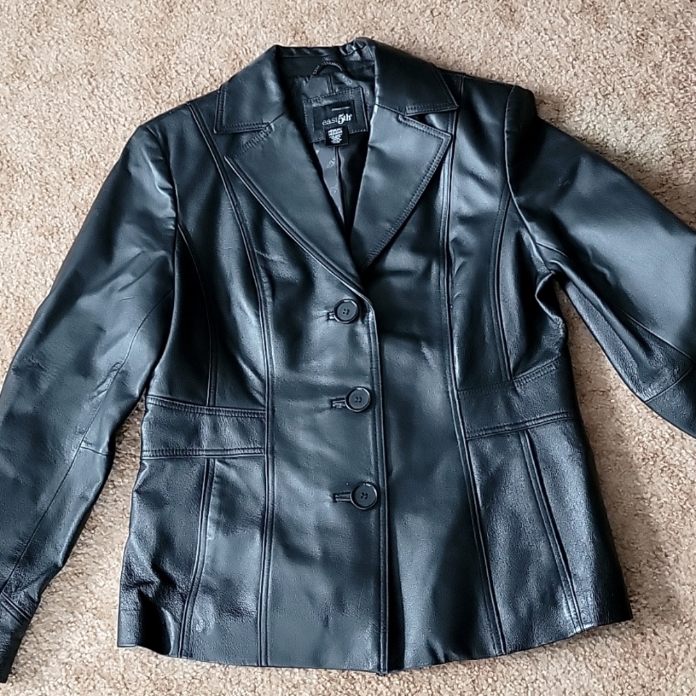 Leather jacket